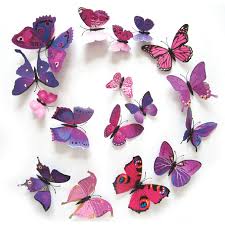 Download Magnet Butterflies 3d Wall Stickers Beautiful 12 Pcs Fun Deals For You