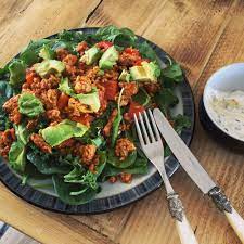 Cajun Turkey Mince With Sour Cream On The Side Following The 90daysss Plan With The Body Coach Crockpot Recipes Beef Beef Recipes Lunch Recipes Healthy