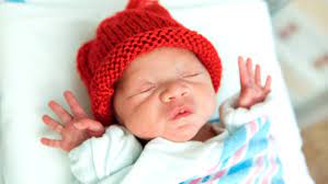 Knit Or Crochet A Tiny Red Cap For A Baby Born In February