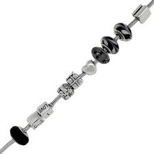 'best friend' jewelry charm for pandora bracelets means the friend ship forever. Pandora Sterling Silver 10 Charm Best Friend Bracelet