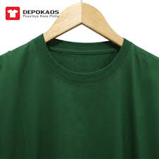 Download Desain Baju Kaos Polos Hijau Army Depan Belakang Desain Baju