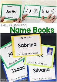 Name Books Printable Personalized Letter Practice Preschool Names Name Activities Teaching Letters