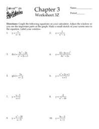 All assignments, notes & worksheets are to be submitted with the unit notebook on test day. Pre Calculus Lesson Plans Worksheets Lesson Planet