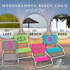 Monogrammed Beach Chairs Www Thepinkazalea Com Beach Monogram Beach Chairs Summer Monogram