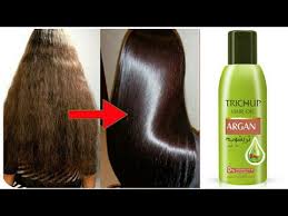 It has a lot of benefits on your hair. Get Shiny Hair Silky Hair Soft Hair Smooth Hair Naturally Trichup Argan Hair Oil Review Youtube