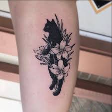 Cat tattoos look very cute. 62 Cute And Lovely Cat Tattoos For Men And Women