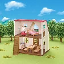 After the doorknob is in, drag your person over the welcome doormat and he will go unlock the shed. Sylvanian Families Red Roof Cosy Cottage Smyths Toys Uk