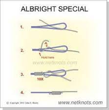 Albright Special A Great Knot For Joining Two Lines Of Unequal Diameter Fishing Knots Fishing Line Knots Fly Fishing Knots
