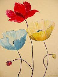 Maybe you would like to learn more about one of these? Poppy Painting Original Oil Painting Flower Painting Red Blue Etsy Poppy Painting Oil Painting Flowers Flower Painting