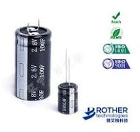 Bigcap Farad Capacitor 120f 2.8V 3.0V Supercapacitor with Weldable Terminal  Edlc