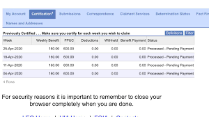 Michigan My Claims Were All Additional Claim Required For A While Now They Are Processed Pending Payment And My Weeks Available Updated From 39 To 35 Finally Seem Some Progress Hope That S