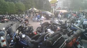 At port dover in ontario, canada, there is a big celebration for motorcyclists called pd13, which attracts large crowds. Bikers And Opp Descend On Port Dover For Friday The 13th