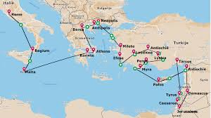 Afstand van tempel van artemis in efeze (turkije) naar bodrum (turkije) in kilometers en mijlen. Bijbel In 1000 Seconden Paulus
