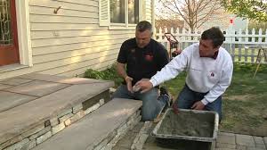 Discussion in 'landscaping and outdoors' started by sturge8 i've decided to improve the appearance of the concrete front doorstep. Home Work With Hank Front Step Makeover 3 Youtube