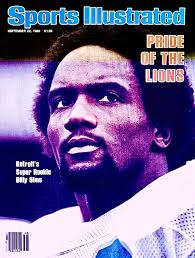 Detroit standout RB Billy Sims was one of the best of an era after coming  out of Oklahoma...