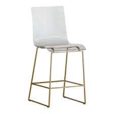 King Bar Counter Stool Acrylic Counter Stools Acrylic Bar Stools Bar Stools