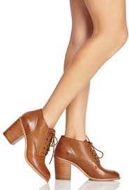 Boots lace up heel boot new stylish women's ankle boots lace up romen thick high heel basic comfortable boot buckle boots shoes. Forever 21 Lace Up Ankle Boots In Camel Brown Lyst