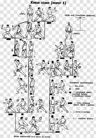 Kaidan is the most advanced kyu kata at lone star karate. Pinan Taikyoku Karate Kata Shotokan Heian Shodan Transparent Png