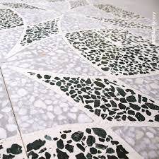 Maybe you would like to learn more about one of these? Grey And White Patterned Terrazzo Tiles With Dark Green Marble Chips Mosaic Factory Terrazzo Collection Pattern Patter Terrazzo Tile Terrazzo Design Terrazzo