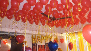 Birthday surprise for my husband. How To Decorate Room With Candles On Birthday Jol Events Youtube