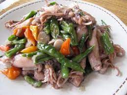 Cumi Tumis Cabai Hijau Resep Tumis Resep Seafood