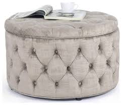 Maybe you would like to learn more about one of these? Velvet Round Storage Ottoman Button Tufted Footrest Stool Bench Transitional Footstools And Ottomans By Imtinanz Llc Houzz