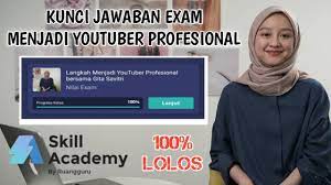 Kunci jawaban exam langkah menjadi youtuber profesional bersama gita savitri. Kunci Jawaban Exam Langkah Menjadi Youtuber Profesional Bersama Gita Savitri 15 Soal Terbaru Youtube