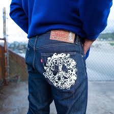 DENIM TEARS X LEVI'S PEACE IN MY POCKET JEAN #denimtears #levis501  #selectshop #spyder #spyderinc #spyderkyoto #kyoto #京都  https://www.spyder-mito.com