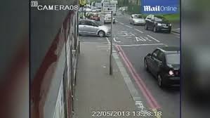 The killers of british soldier lee rigby have been sentenced in london. Lee Rigby Murder Trial Moments After Crash Captured On Cctv Daily Mail Online
