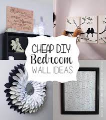 Take a look at these 35 projects and decide which bedroom wall art will be best for your bedroom. Cheap Classy Diy Bedroom Wall Ideas Diy Wall Decor For Bedroom Diy Bedroom Decor Cheap Diy Bedroom Decor
