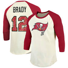 Tom brady is coming to tampa to play for the tampa bay buccaneers. Tom Brady Tampa Bay Buccaneers Fanatics Branded Vintage Player Name Number Raglan 3 4 Sleeve T Shirt Cream Red Walmart Com Walmart Com