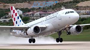 Croatia airlines limited is the flag bearing airline of croatia which is owned by the state itself. Croatia Airlines New Livery Airbus A319 Wet Takeoff Split Airport Spu Ldsp Youtube