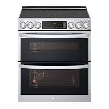 LTEL7337F LG Appliances 7.3 cu. ft. Smart Electric Double Oven Slide-in  Range with InstaView®, ProBake® Convection, Air Fry, and Air Sous Vide