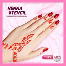 Maybe you would like to learn more about one of these? Sticker Corak Inai Henna Stencil A07 Shopee Malaysia
