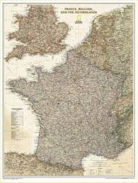 Tripadvisors frankreich karte mit hotels, pensionen und hostels: Frankreich Landkarten Posterantik 58 Cm X 76 Cm