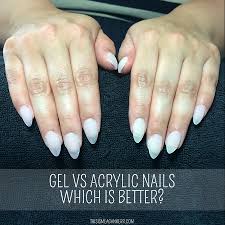 Since a gel manicure could last approximately 2 weeks how long do gel nails last compared to acrylic several clients think it is the ideal time saving sure gel nails may last longer than two weeks but for the long term health and strength of your natural nails getting them removed after 14 days is. Acrylic Vs Gel Nails Which Is Better New Expression Nails