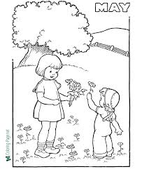 2) click on the coloring page image in the bottom half of the screen to make that frame active. Spring Coloring Pages