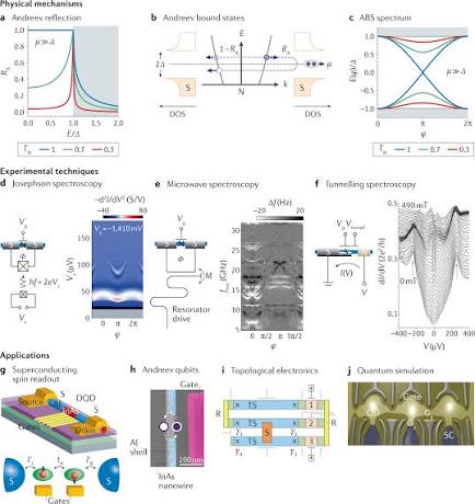 From Andreev to Majorana bound states in hybrid superconductor–semiconductor nanowires | Nature Reviews Physics