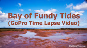 9 amazing bay of fundy tides timelapse videos nova scotia