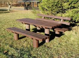 Sitzgruppe Set Taunus Recycling Kunststoff Tisch U Bank Fur Aussen Sitzgruppe Recycling Bank