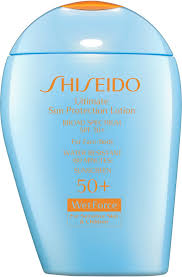 Shiseido Ultimate Sun Protection Lotion Broad Spectrum Spf 50 Wetforce For Sensitive Skin And Children Ulta Beauty