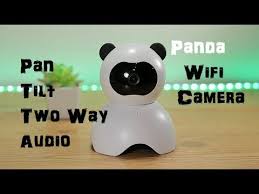 Panda Wifi Camera Tilt Pan Two Way Audio Niante Youtube
