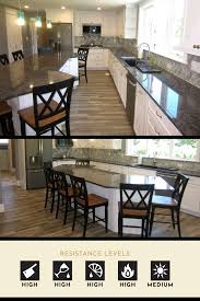 Granite Countertops And Large Kitchen Island In 2020
