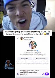 Marlon Zara Larson Answer