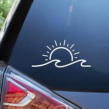 Now invest & trade in stocks with 99.7% accuracy rate. Amazon Com Blue Giraffe Sun Wave 7 Car Decal Beach Bumper Sticker Automotive