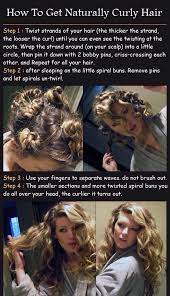 Pin By Bayburt On Beauty Stuff Hair Without Heat Curl Hair Without Heat Curls No Heat