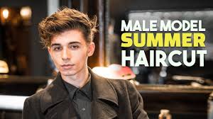 This look is best for boys with fine, shiny, thick, and straight hair. Best Male Model Summer Haircut Hairstyle Mens Hair Blumaan 2018 Youtube