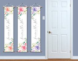 watercolour flower growth chart