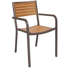 Check spelling or type a new query. Aluminum Rust Colored Patio Arm Chair With Plastic Teak