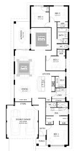 12 Metre Wide Home Designs Celebration Homes 4 Bedroom House Plans Bedroom House Plans Single Storey House Plans